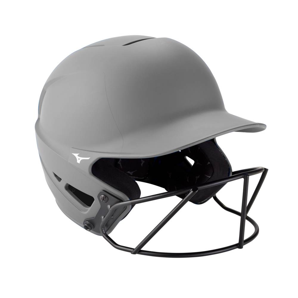 Capacete Mizuno F6 Fastpitch Softball Batting - Mulher - Cinzentas - CQEPA7931